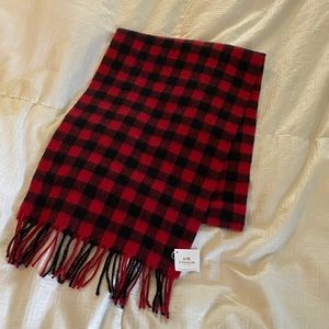 NWT Buffalo Plaid Coach Scarf